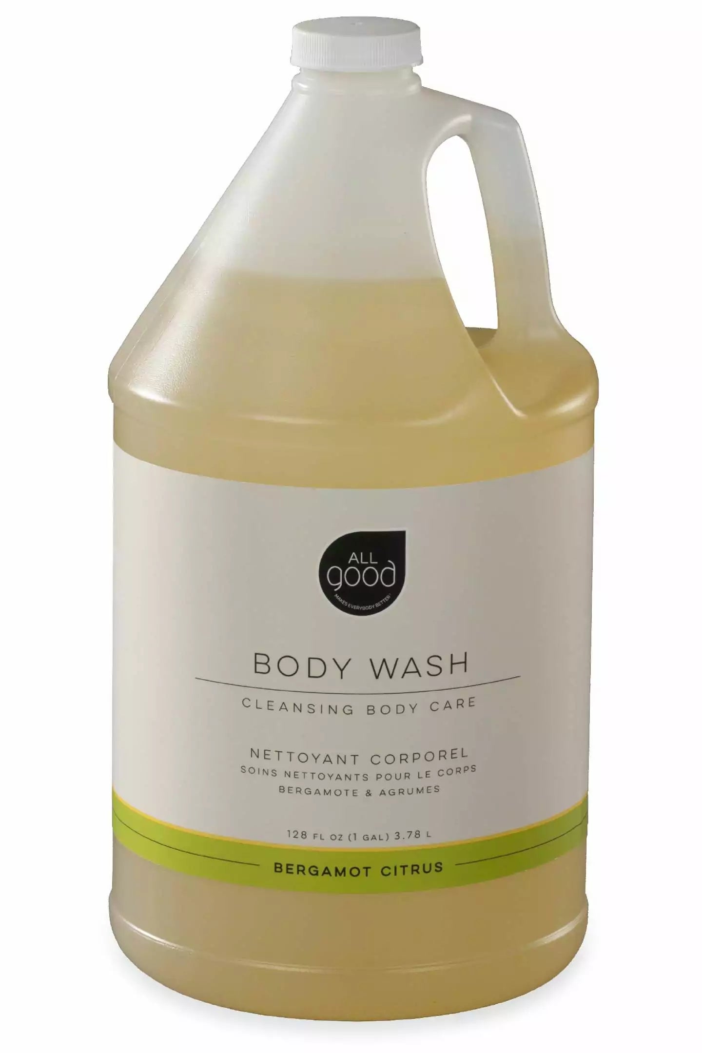 Bergamot Citrus Body Wash 1 Gallon Bottle | Refill at Home