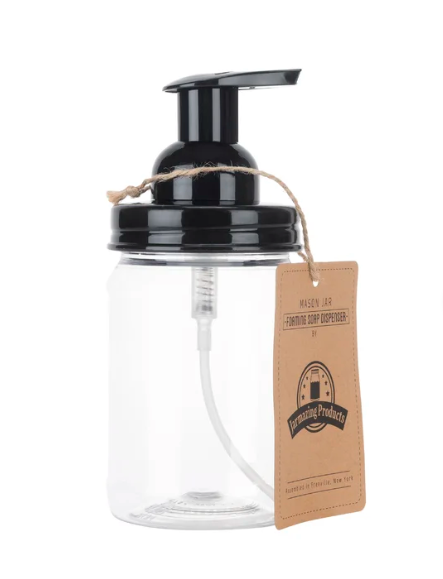 Glass Foaming Soap Dispenser | 16oz