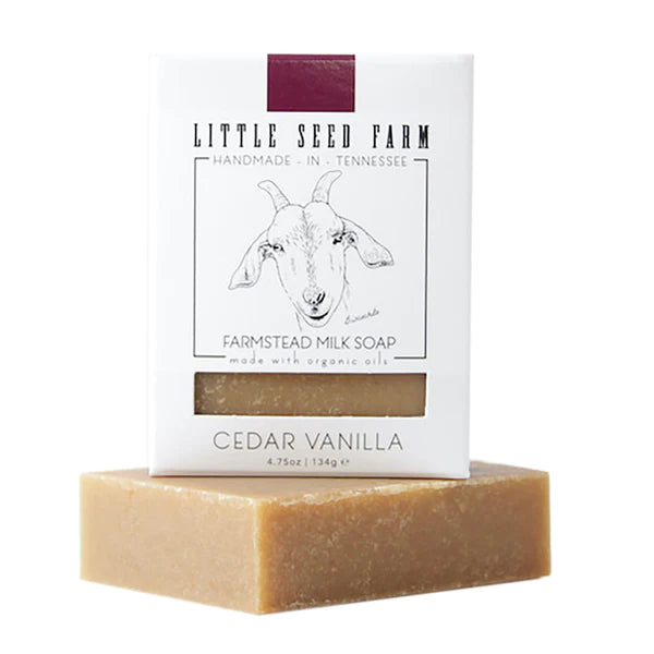 Cedar Vanilla Hand + Body Soap Bar