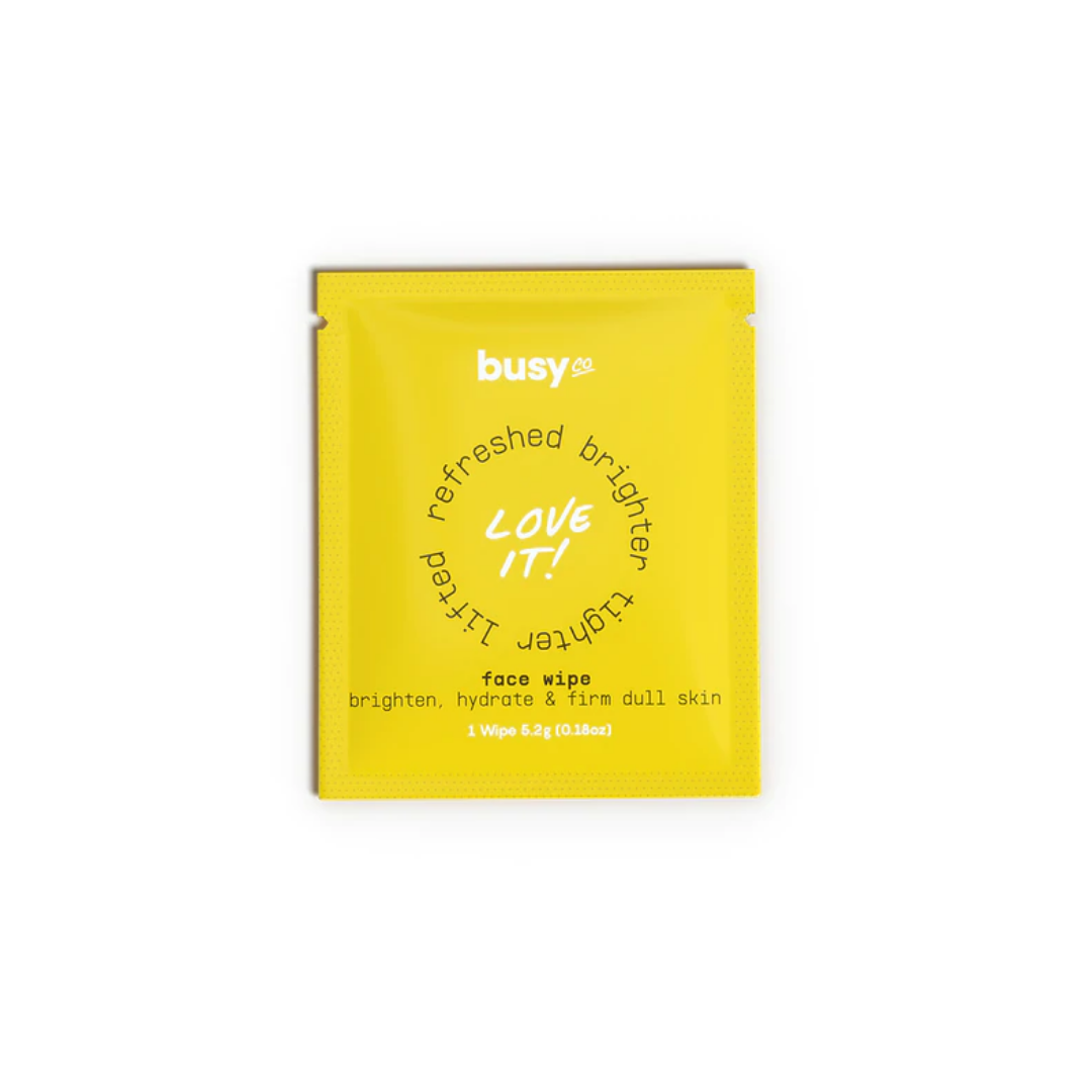 GLOW Facial Wipes | 15 count