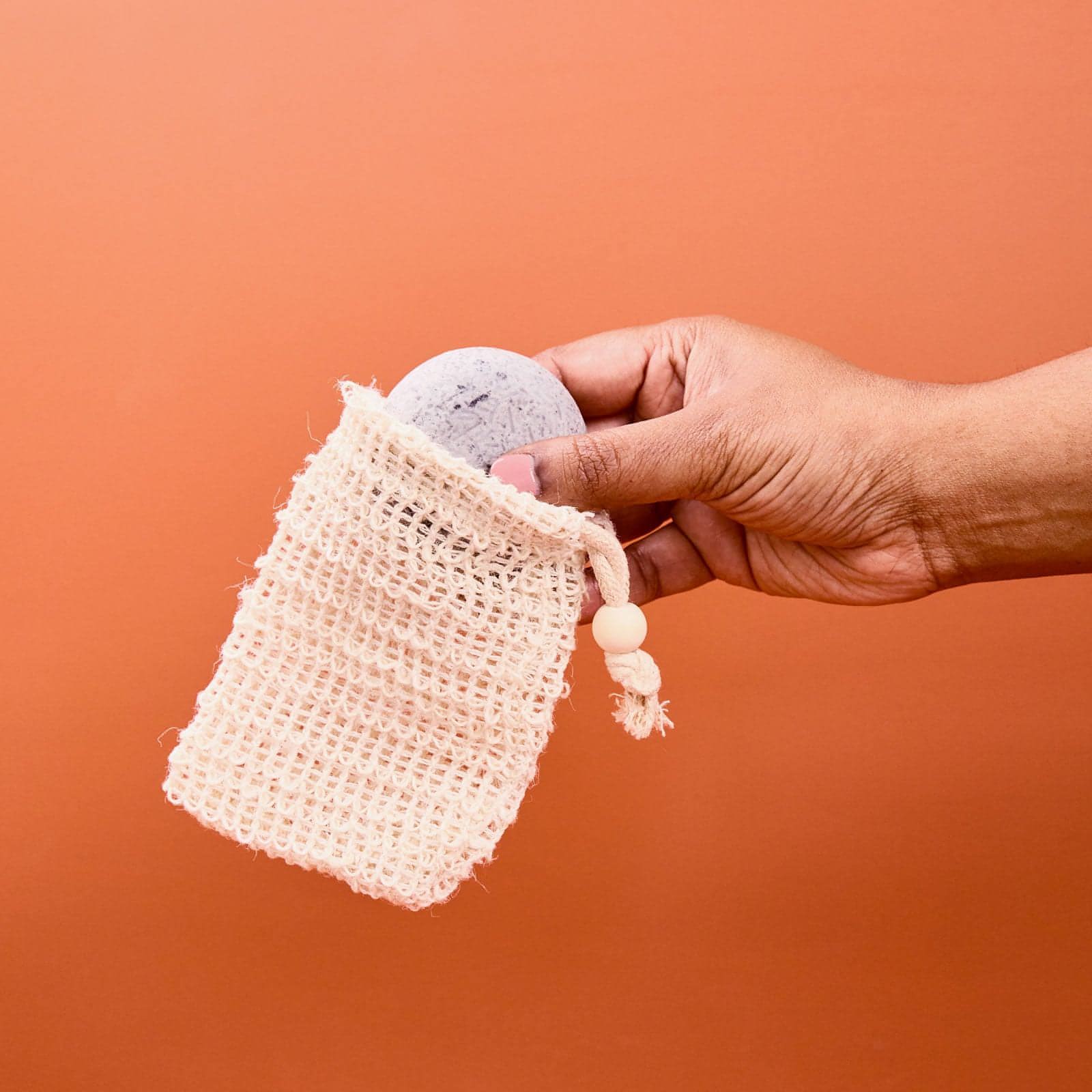 Sisal Bar Soap Saver Bag