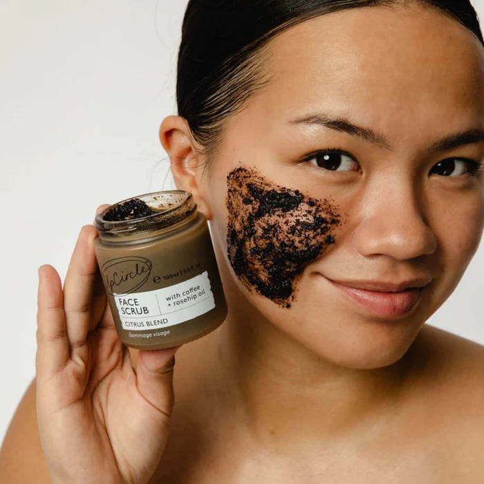 Face Scrub with Coffee