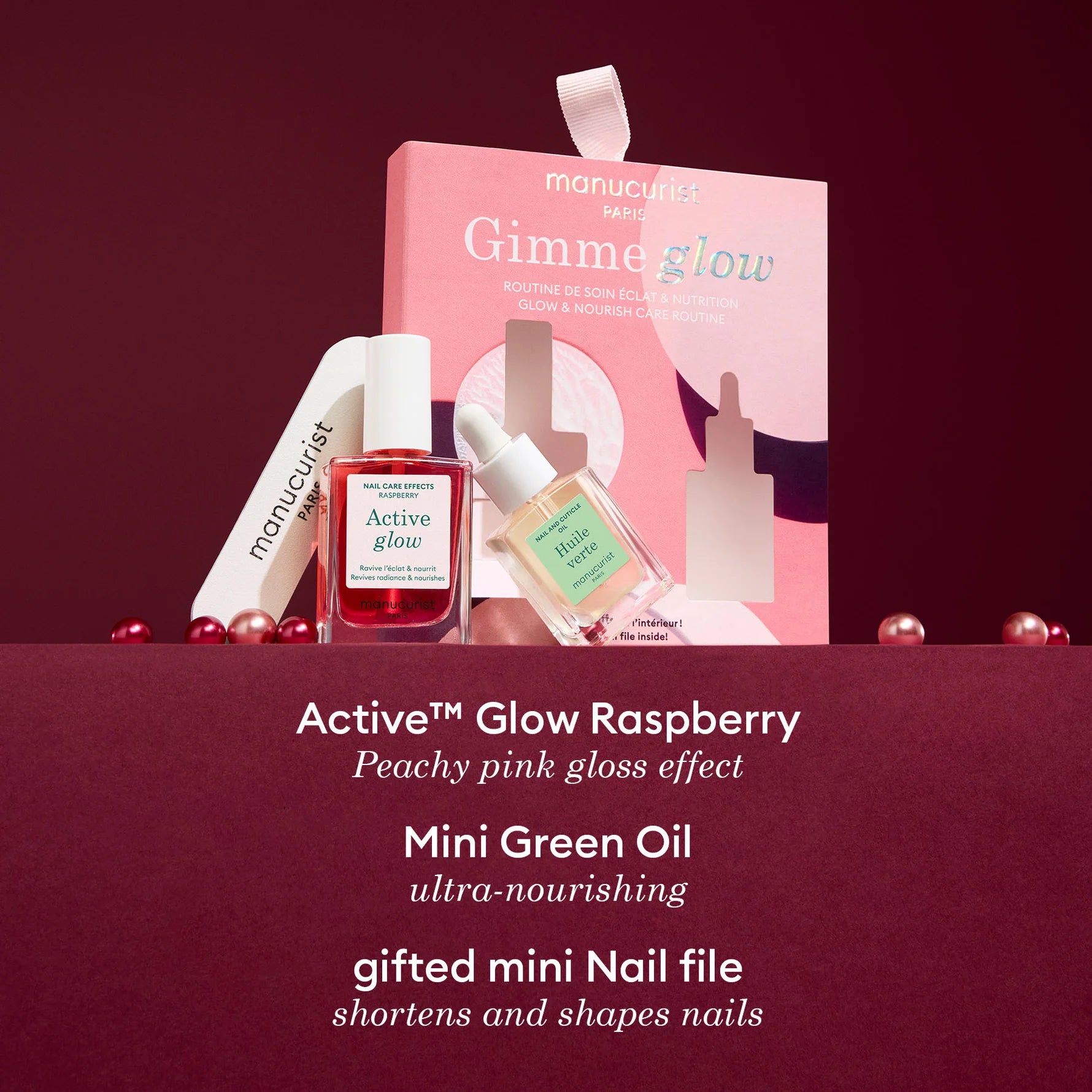 Gimme Glow Nail Care Ornament