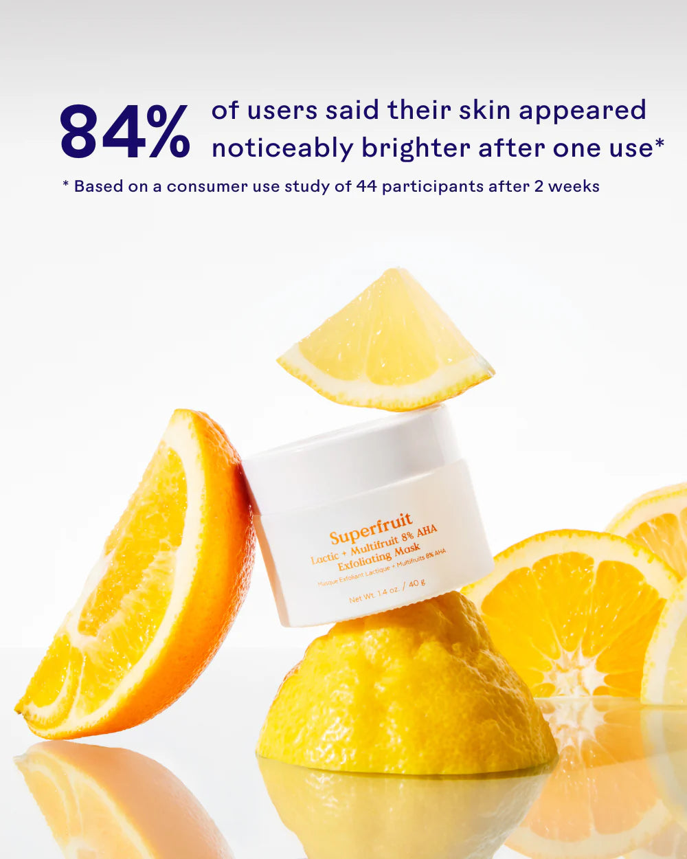 Superfruit | Lactic + Multifruit 8% AHA Exfoliating Mask