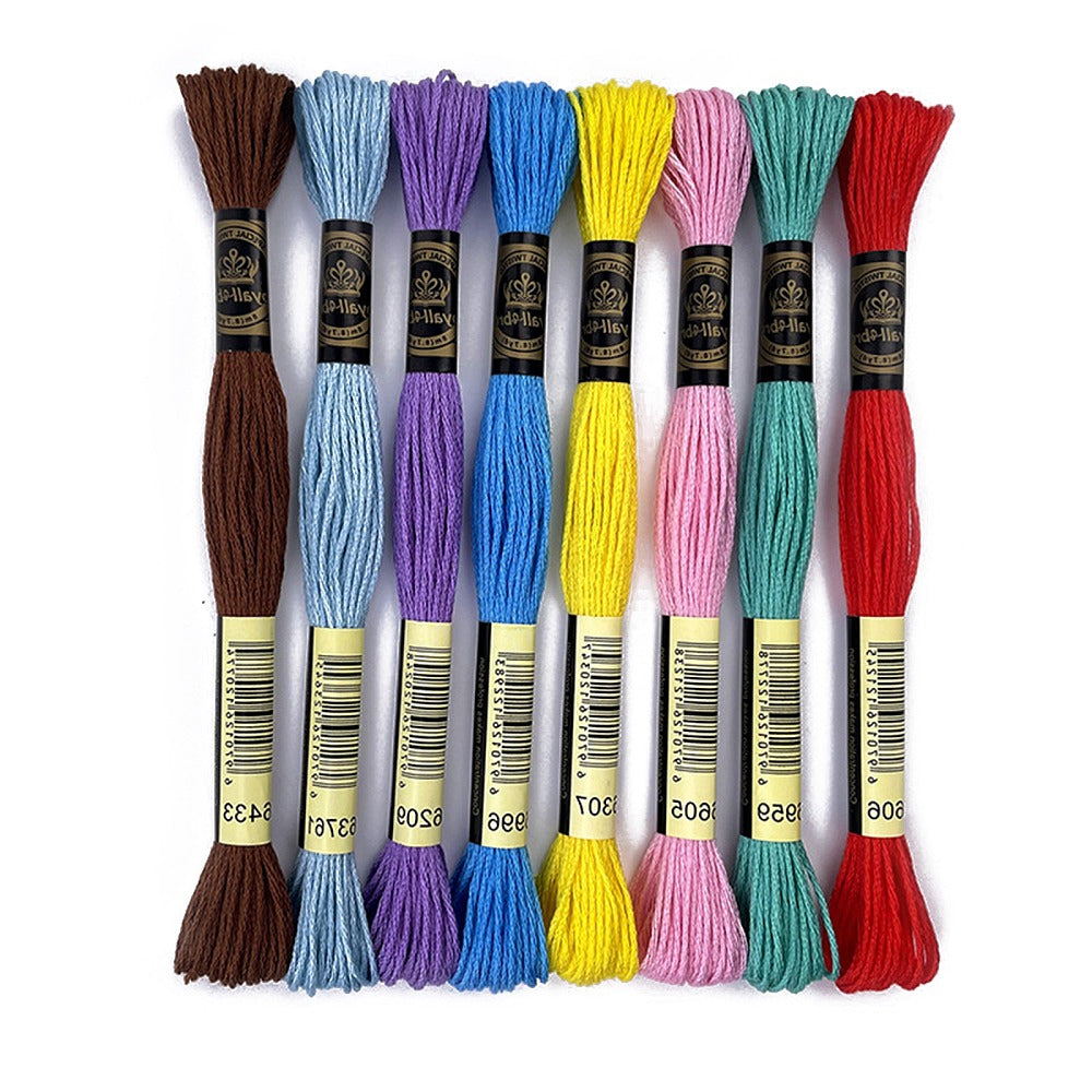 8-pack Mixed Embroidery Thread