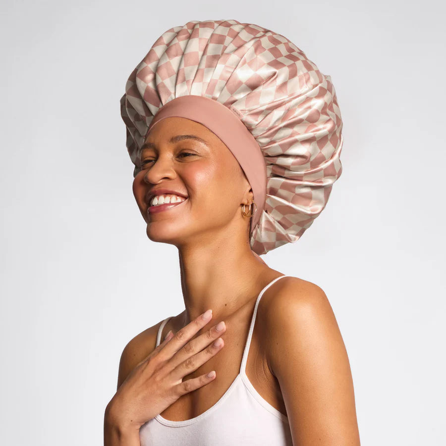 Adjustable Oversized Satin Bonnet (2 shades)