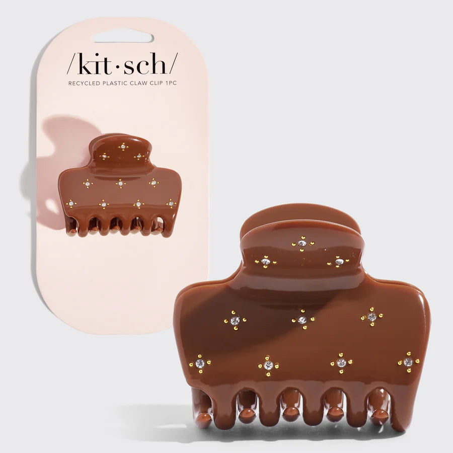 Rhinestone Cloud Claw Clip | Toffee