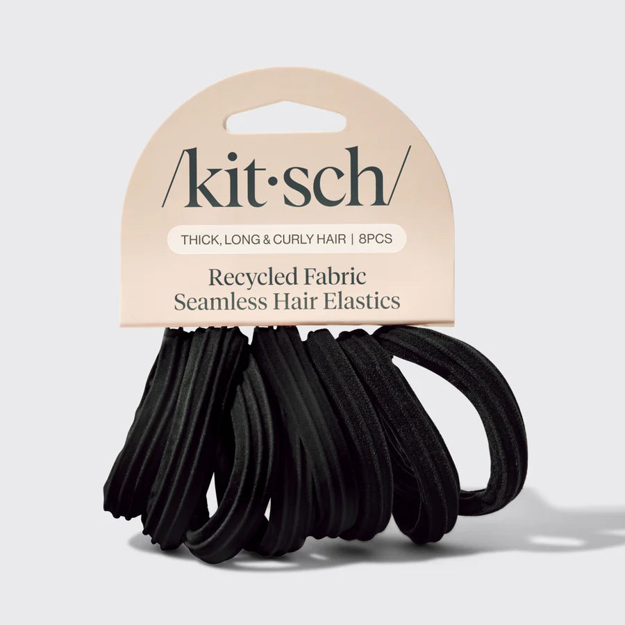 Seamless Hair Elastics 8pc Set (2 shades)