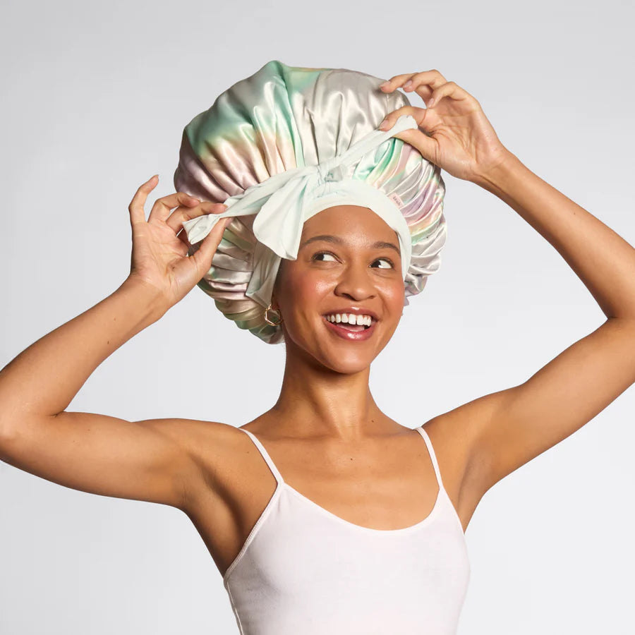 Oversized Satin Bonnet | Aura