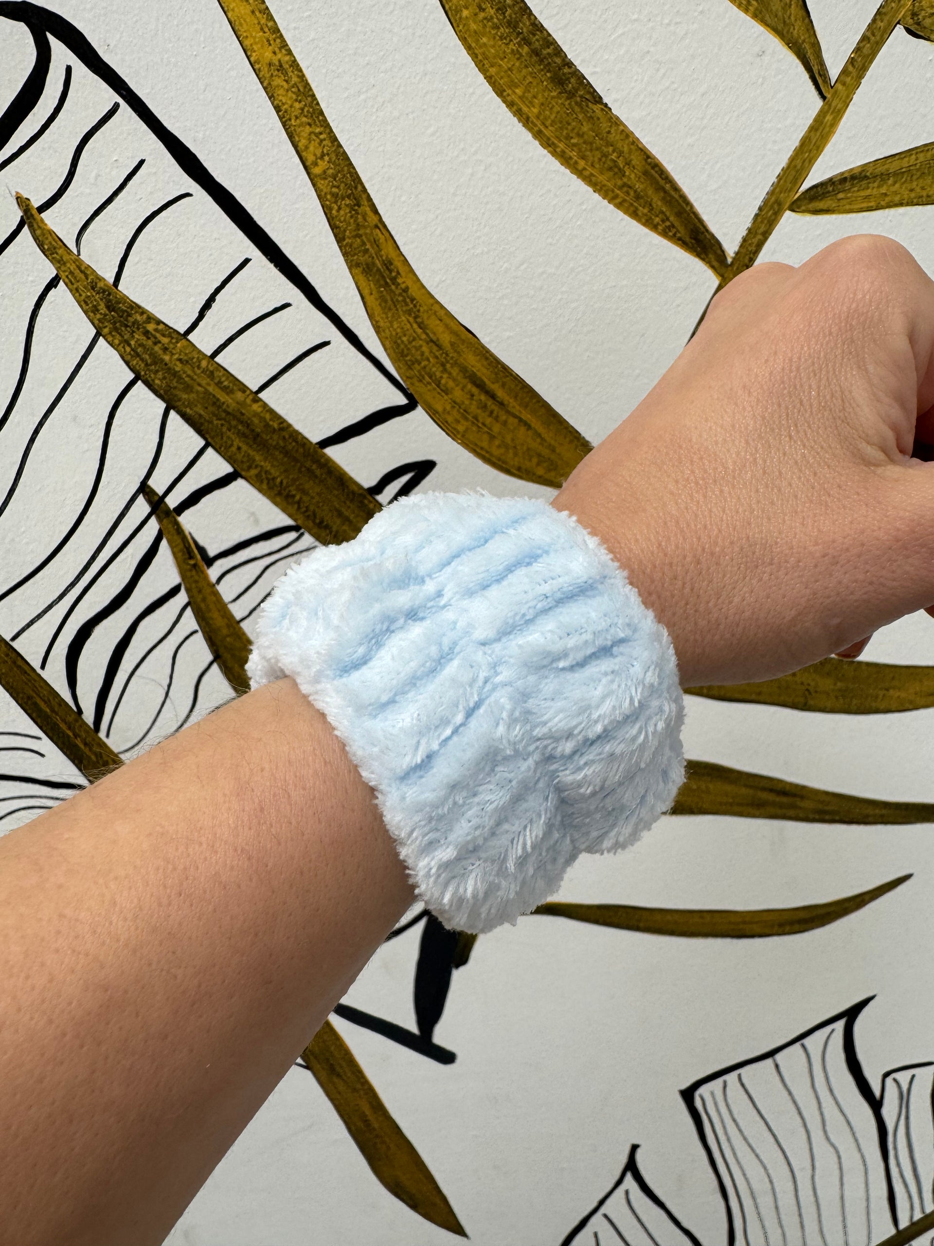 Microfiber Wrist Washbands 2pc