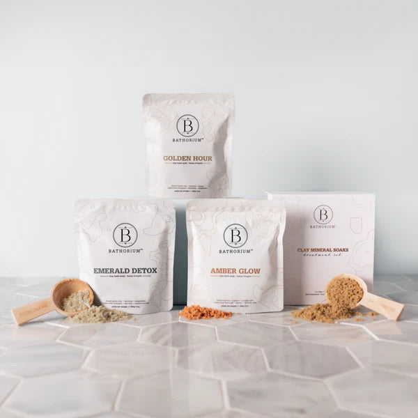 Mineral Mud Soak Trio Gift Set