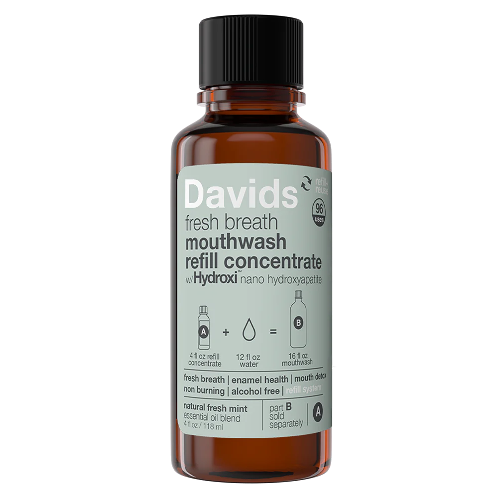 Davids Hydroxi™ Fresh Breath Refillable Mouthwash