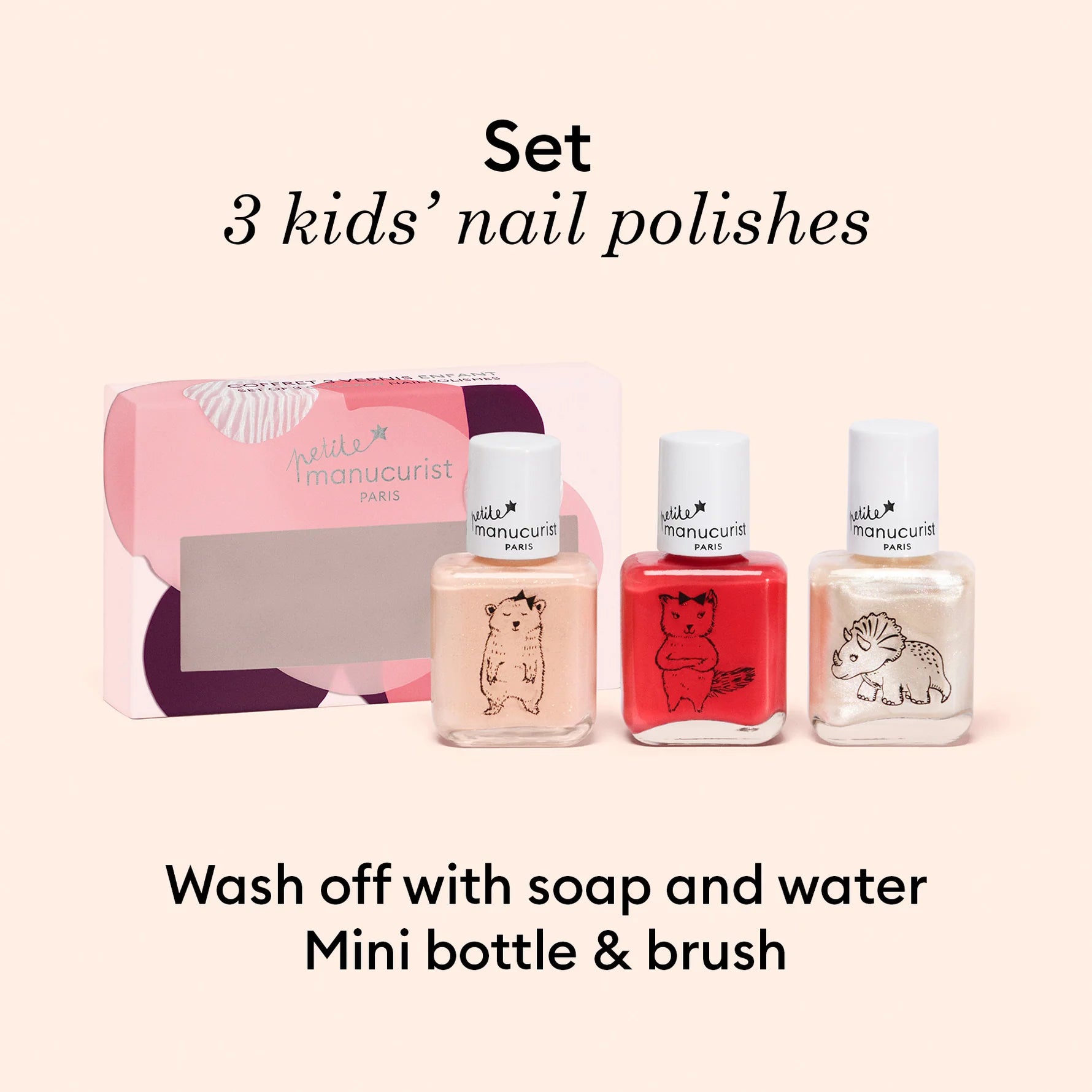 Petite Manucurist Set | Washable Kids Nail Polish
