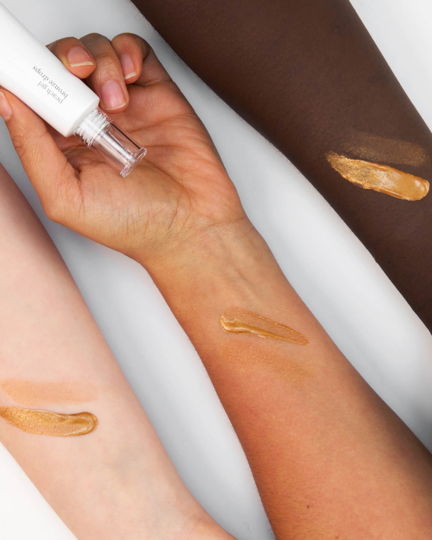 Peach Gel Bronzing Drops