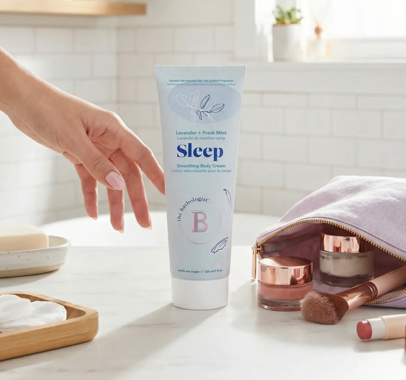 Smoothing Body Cream | Lavender + Mint