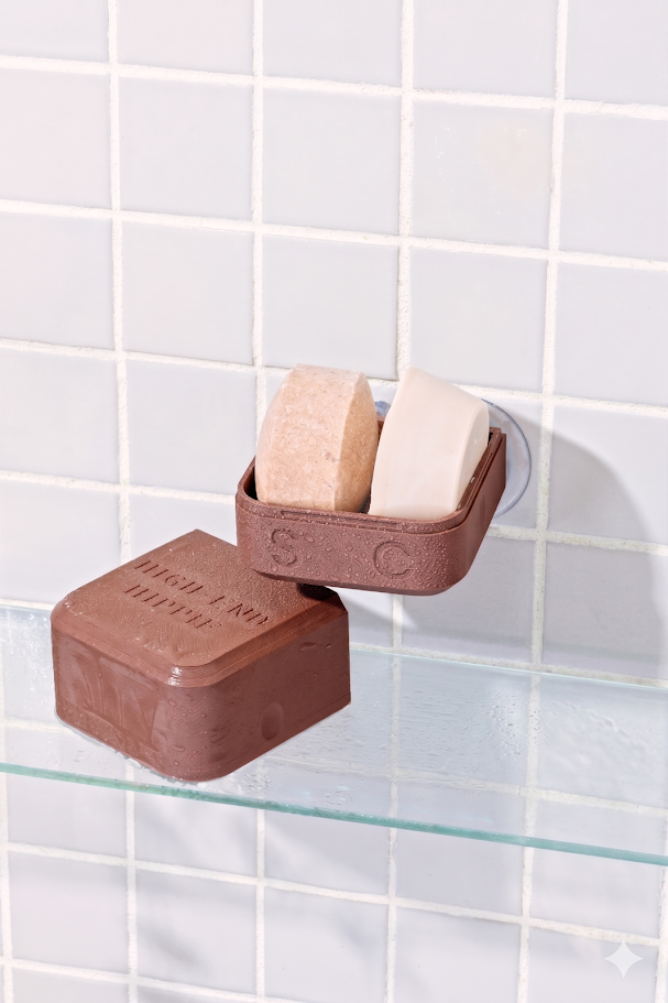 2-in-1 Shampoo & Conditioner Bar Storage