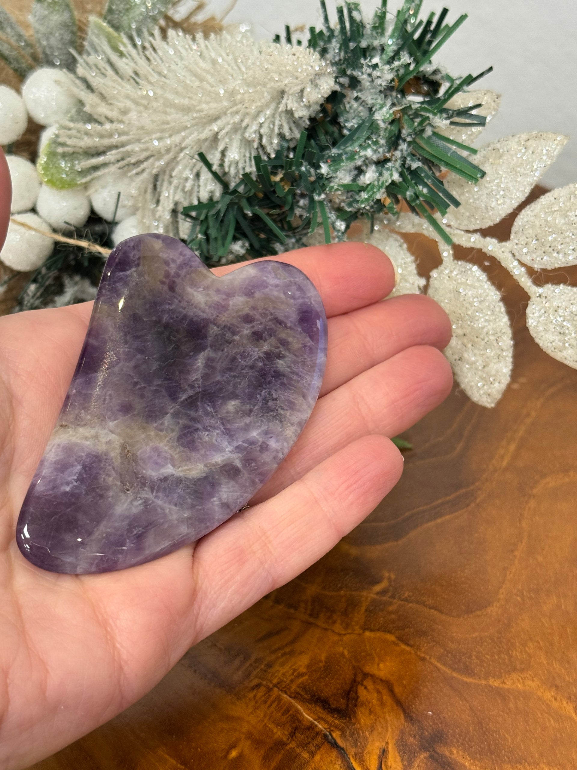 Amethyst Gua Sha Tool