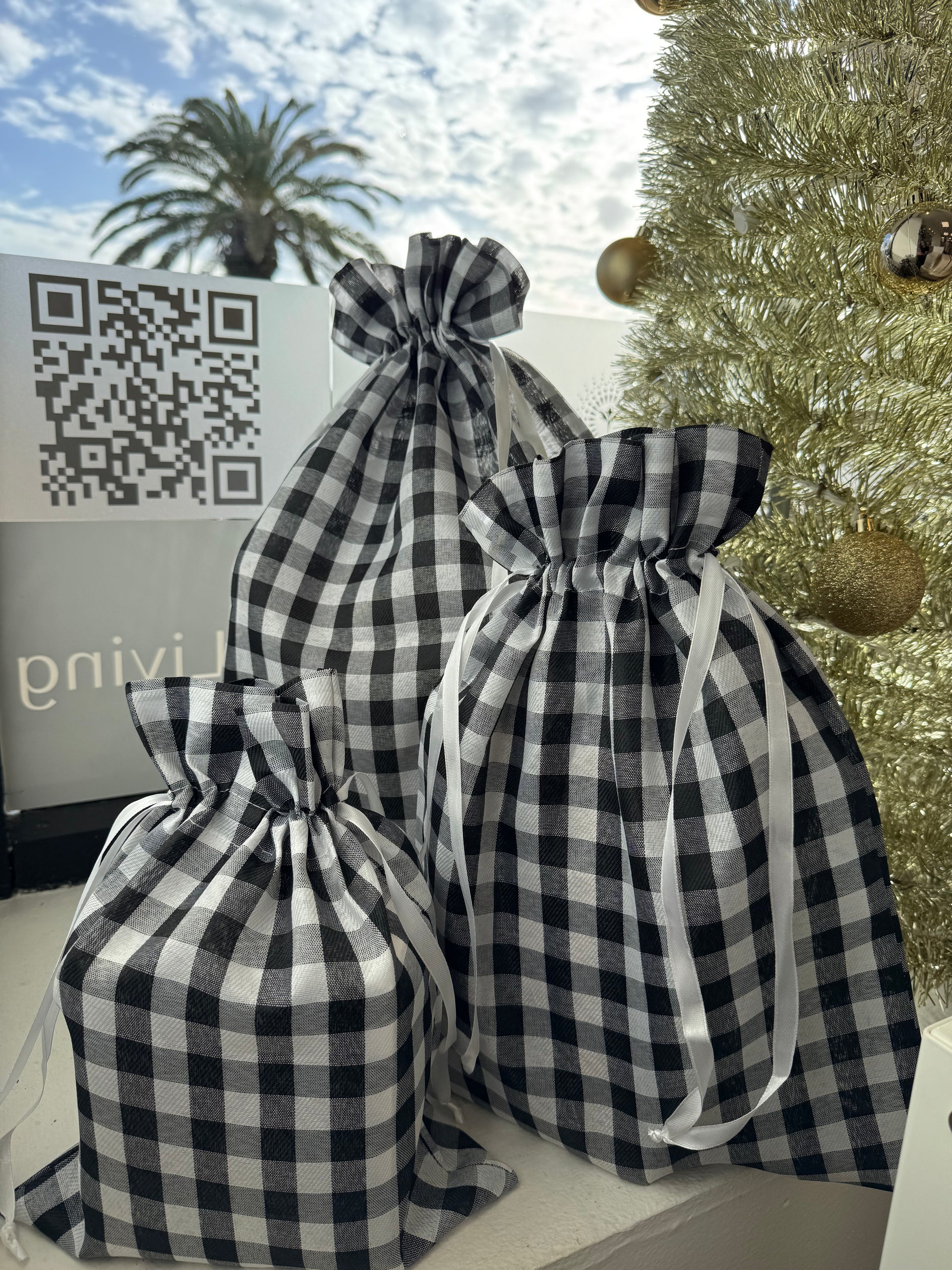 Reusable Drawstring Gift Bags | X-Large