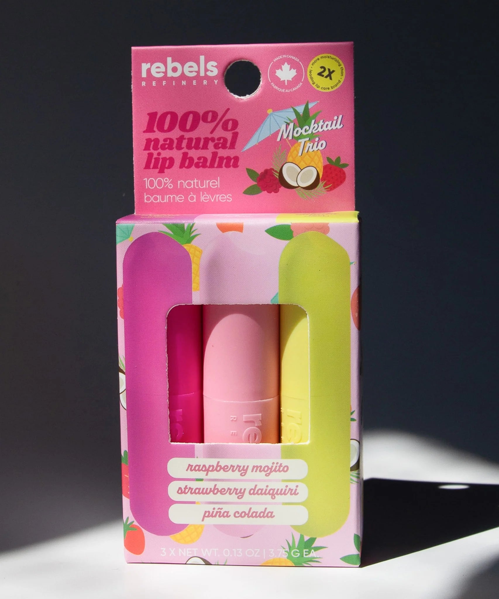 Mocktail Lip Balm Trio