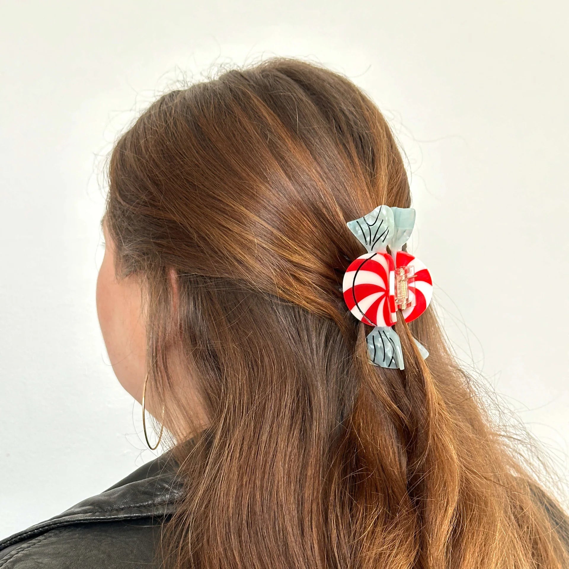 Midi Starlight Mint Hair Clip