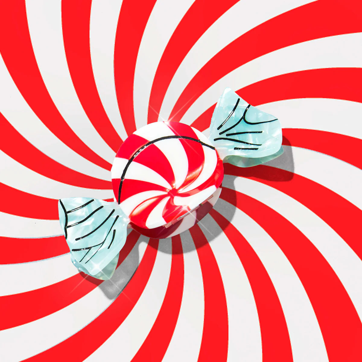 Midi Starlight Mint Hair Clip