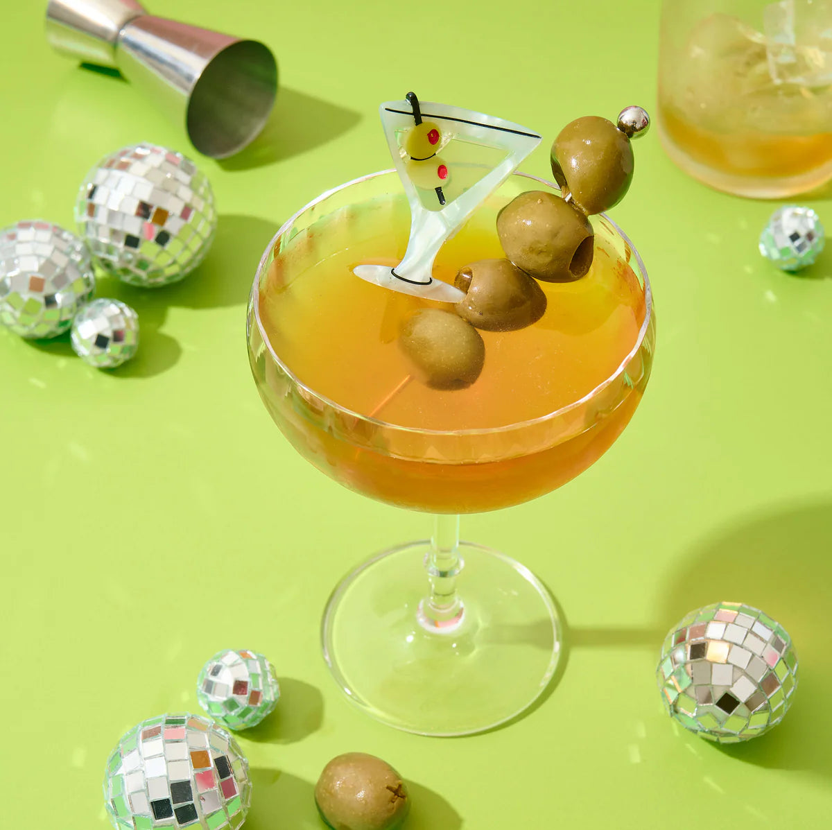 Mini Martini Claw Clip