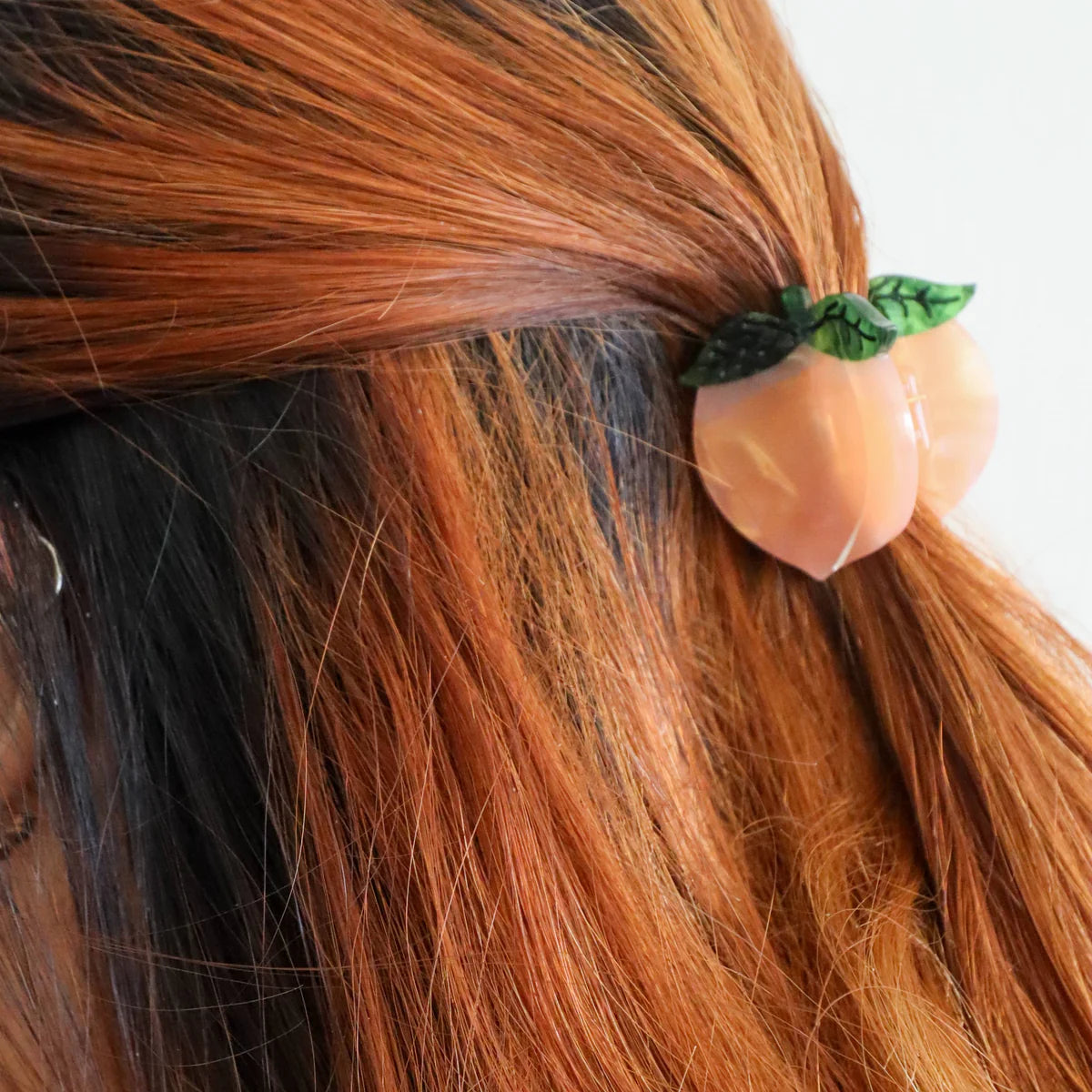 Mini Peach Claw Clip