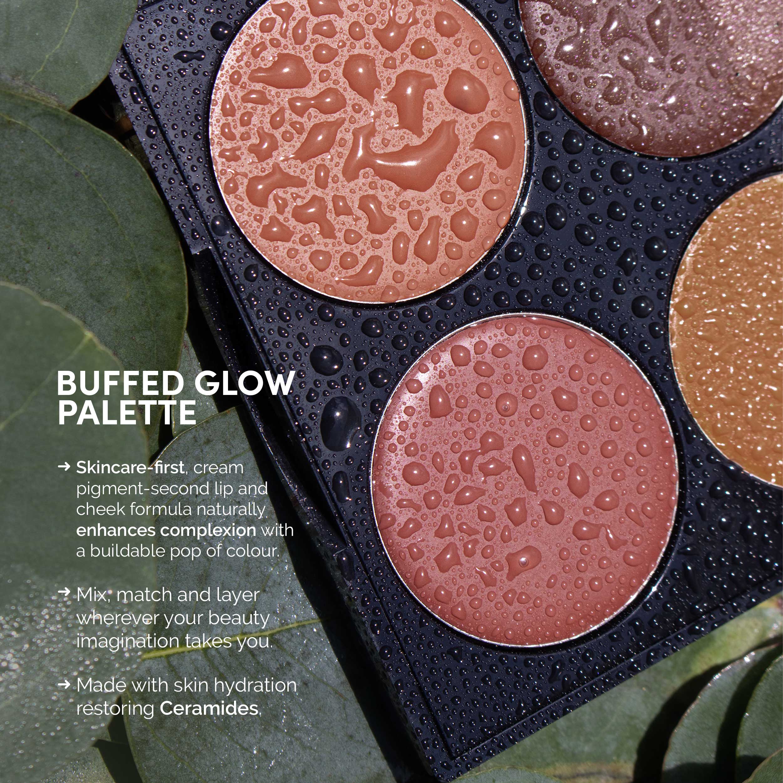 Multi-Use Ceramide Cream Palette | Buffed Glow
