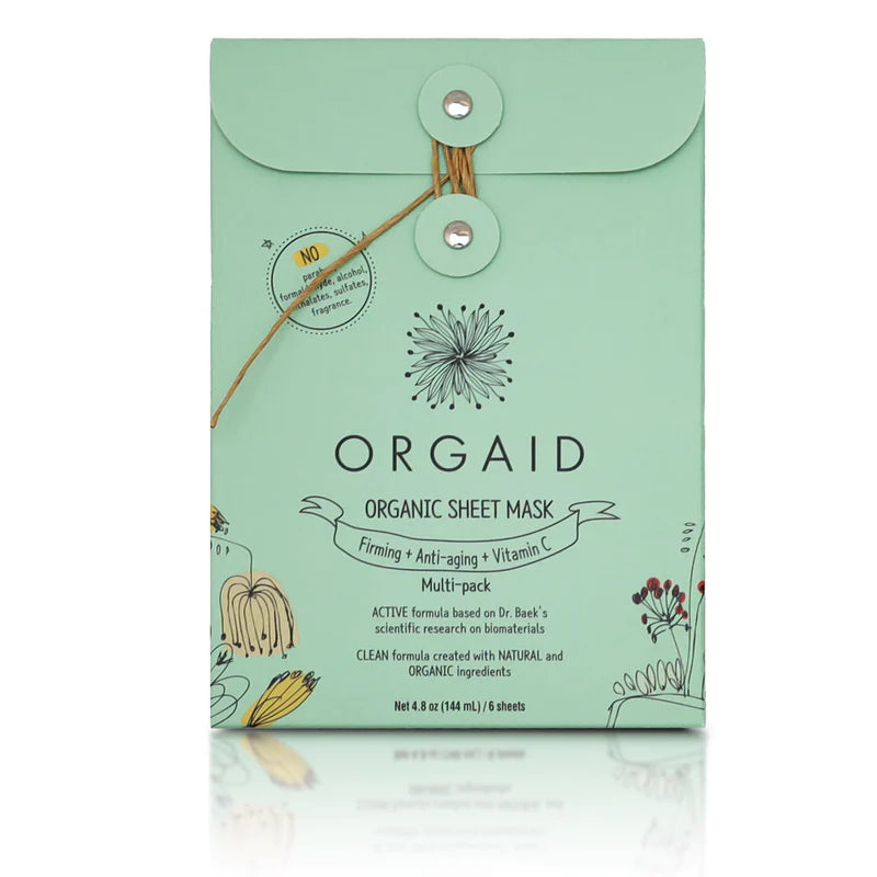 Organic Sheet Mask Multi-Pack | Box of 6