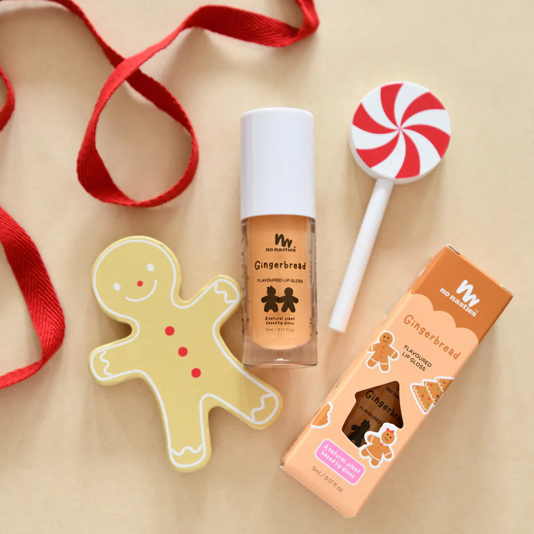 Limited Edition Natural Kids Lip Gloss | Gingerbread