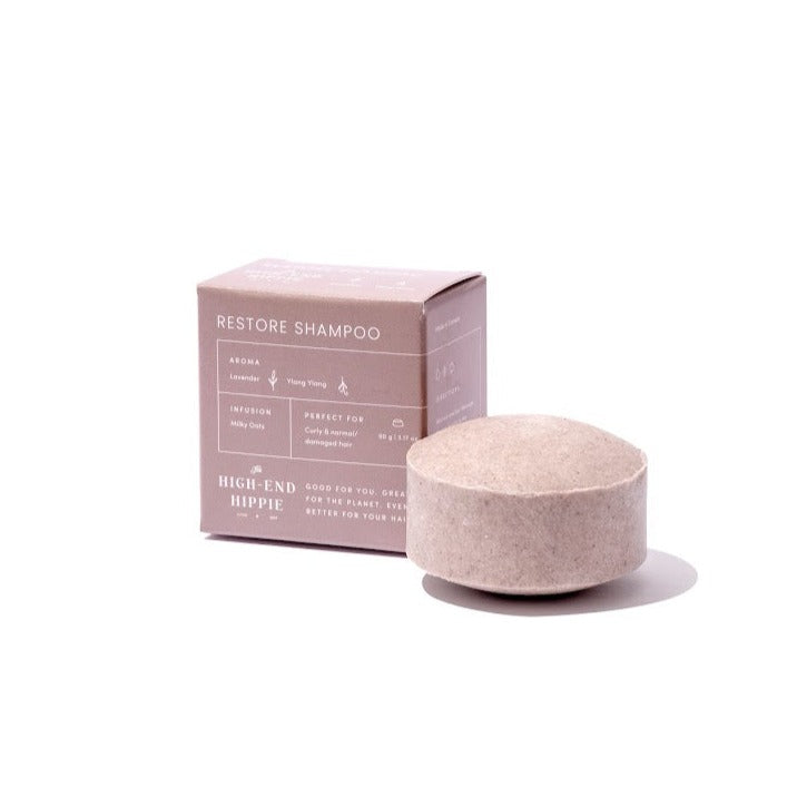 Restore Shampoo Bar | Thick, Curly, Dry or Damaged Hair Types