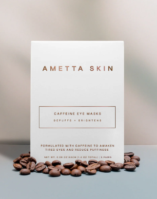 Caffeine Eye Masks | Depuffs + Brightens