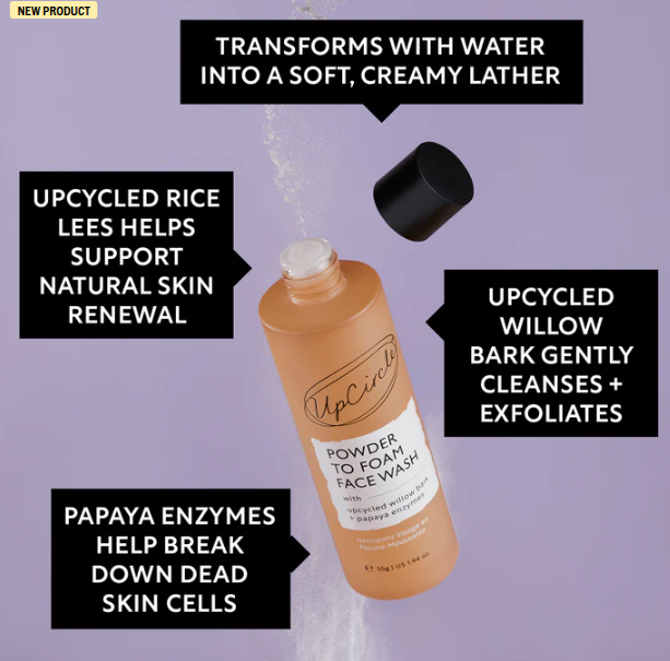 Powder to Foam Face Wash