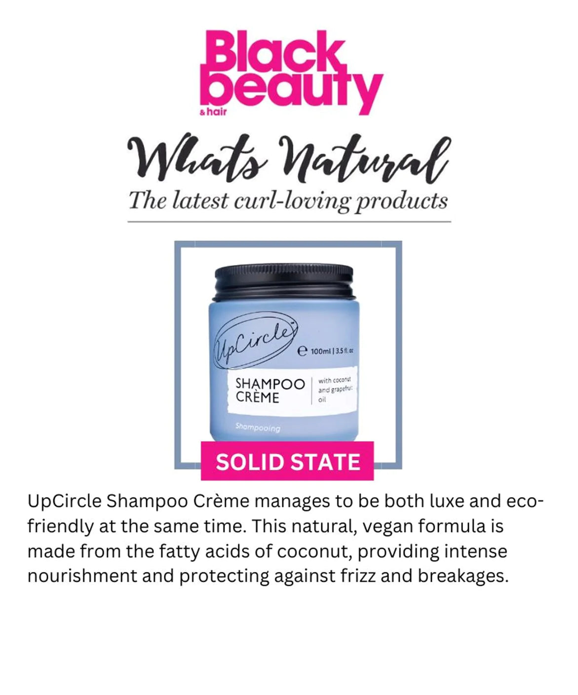 Shampoo Creme with Pink Berry Extract