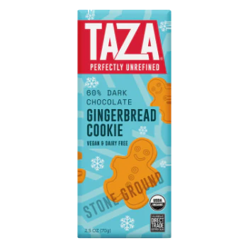 Gingerbread Cookie Chocolate Bar | Holiday Edition