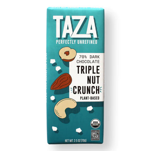 70% Dark Chocolate | Triple Nut Crunch Bar