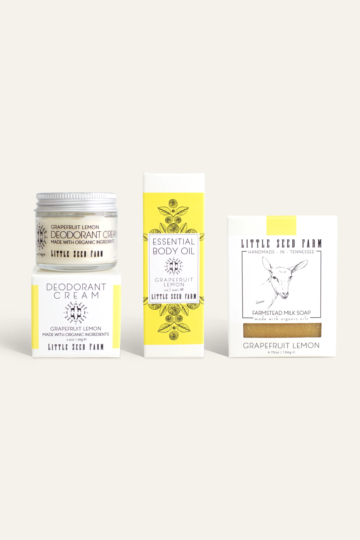 Grapefruit Lemon Body Care Set