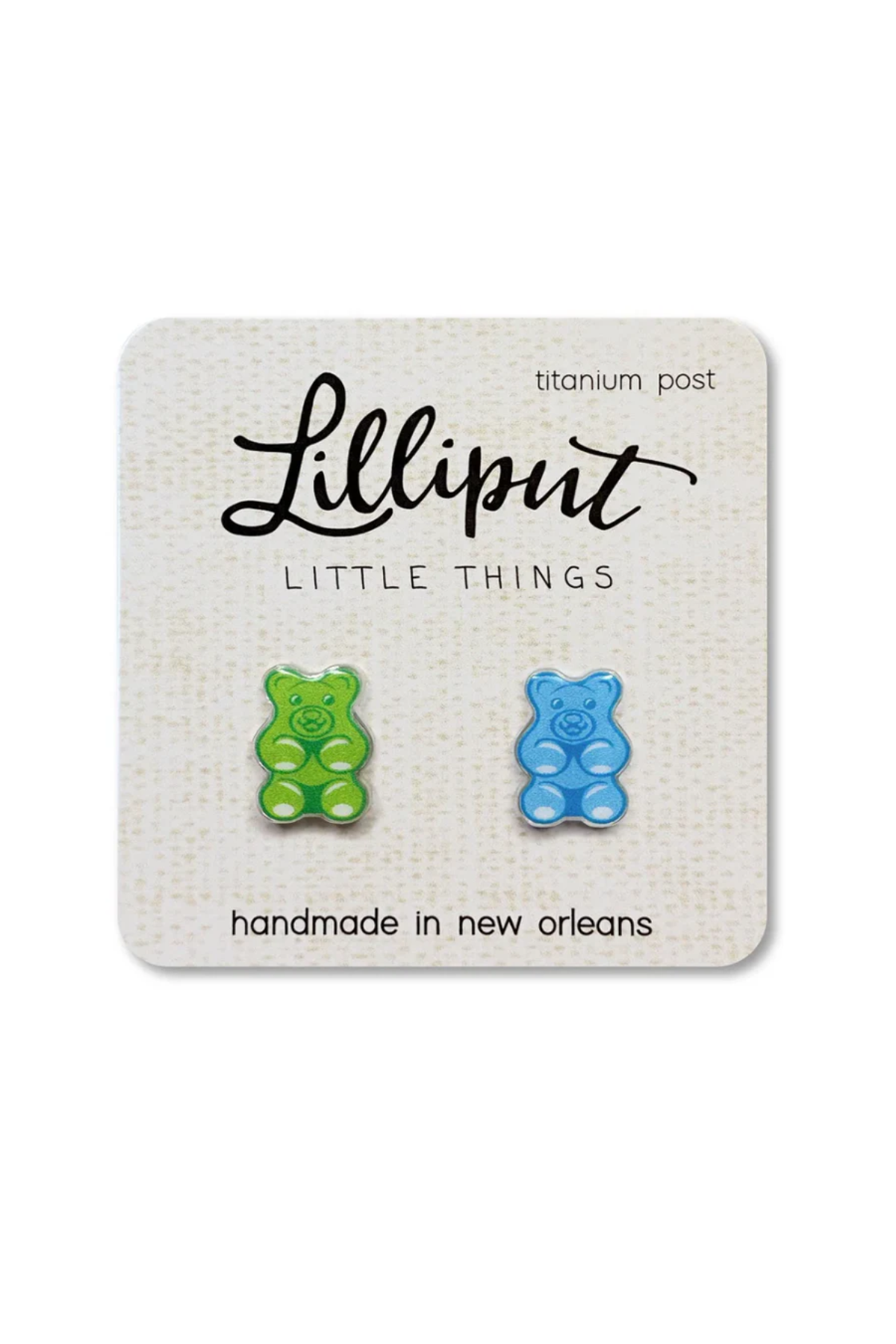 Gummy Bear Earrings (2 colours available)