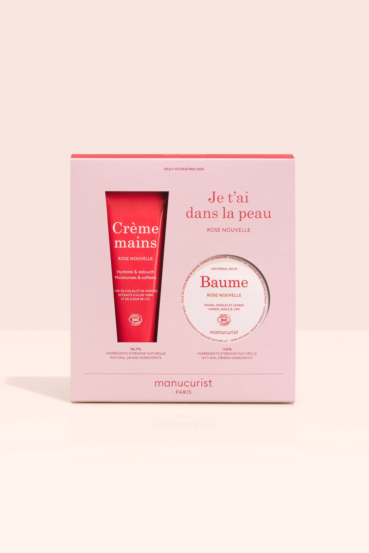 Organic Rose Balm & Cream Duo