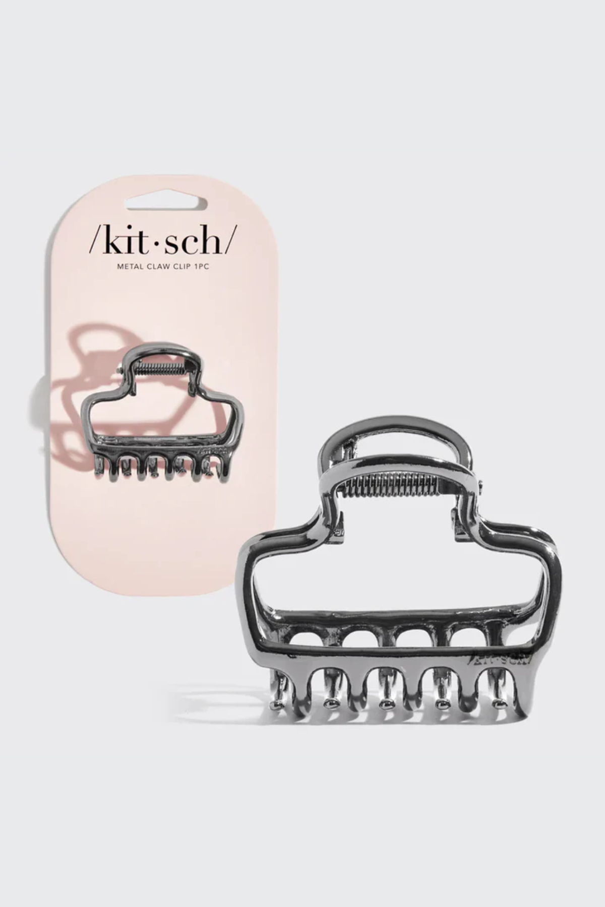 Metal Cloud Claw Clip | Hematite