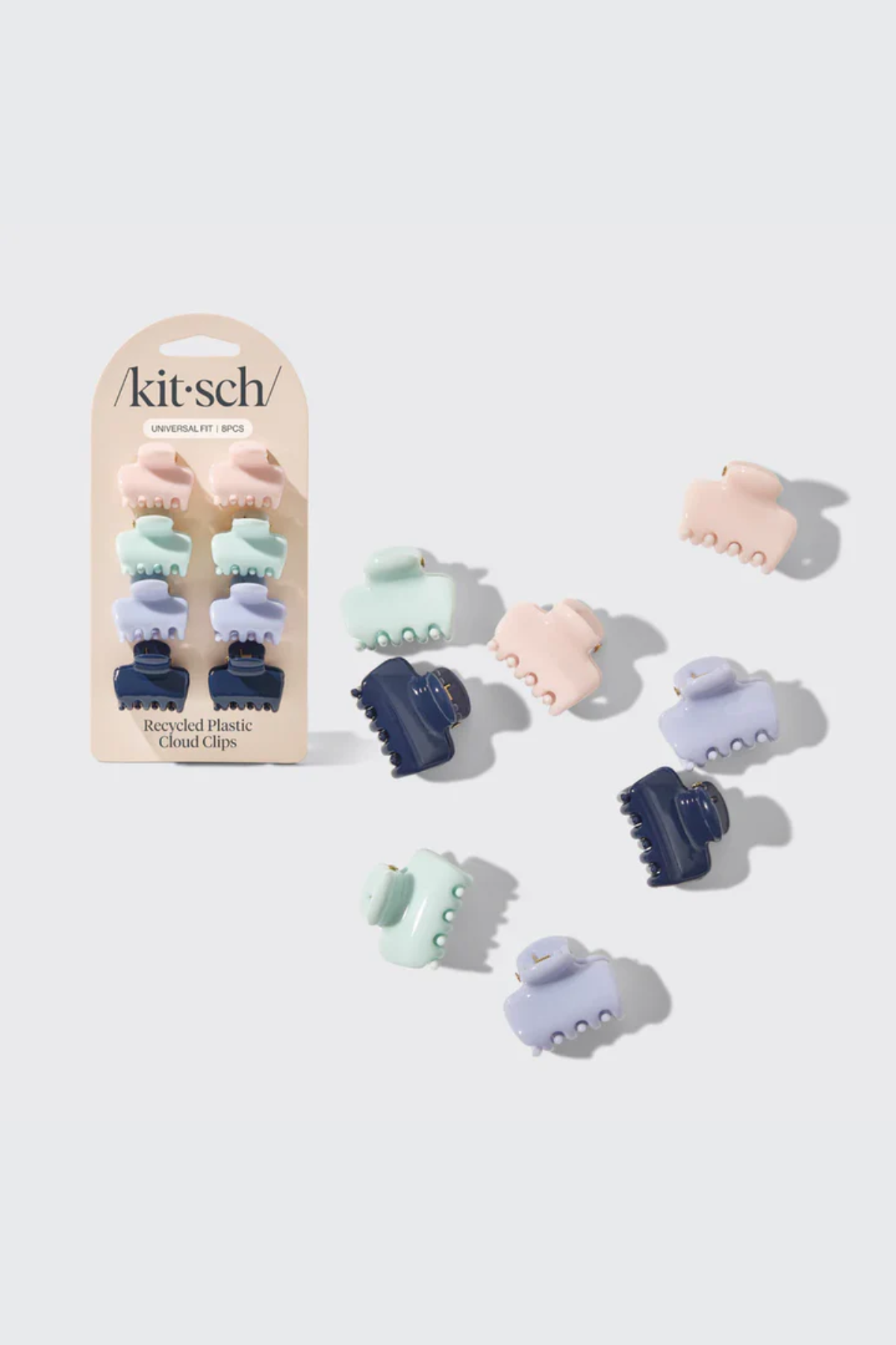 Mini Cloud Claw Clips 8pc Set | Garden Bouquet