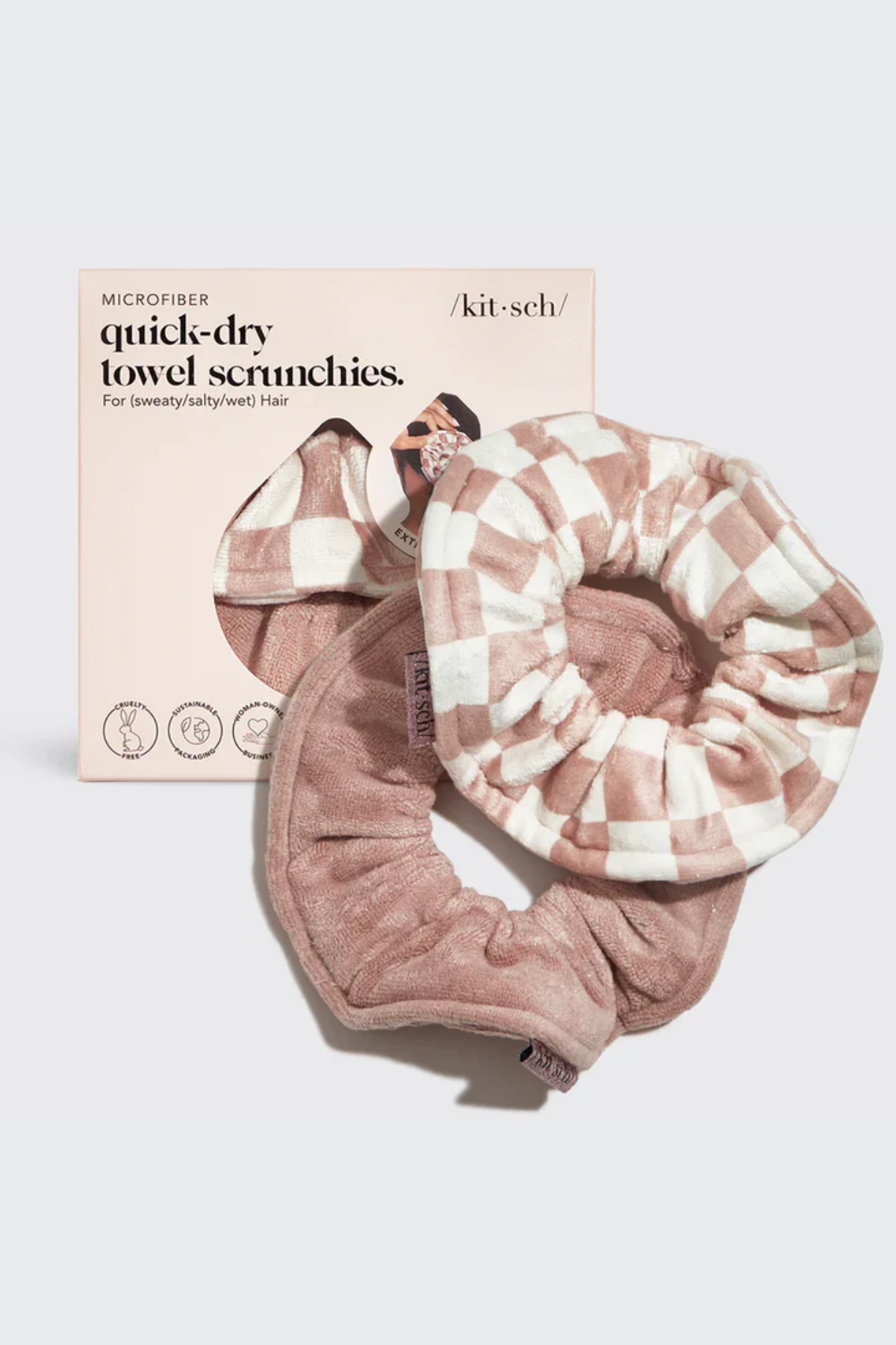 Quick Dry Towel Scrunchies 2pc set