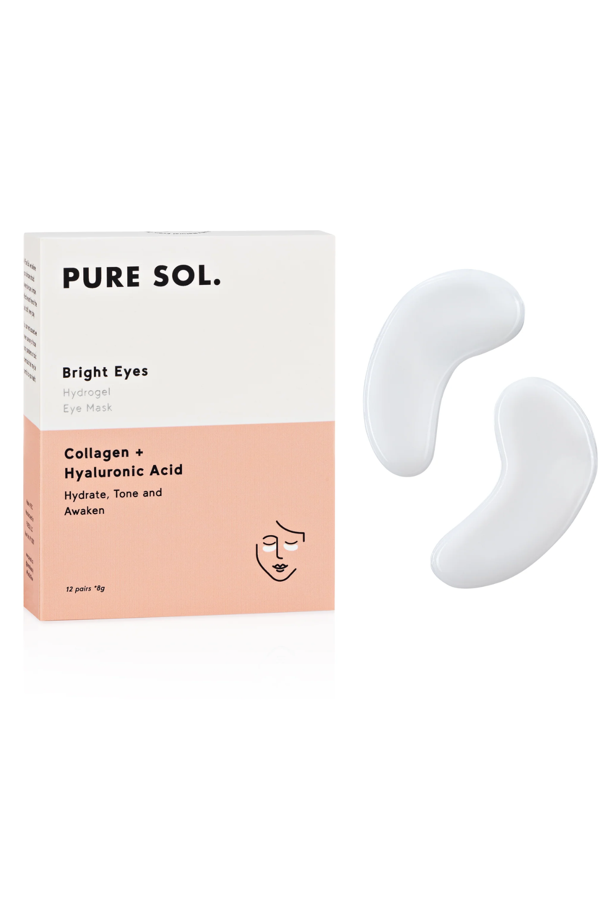 Bright Eyes | Collagen, Hyaluronic Acid, Vitamin C Eye Masks