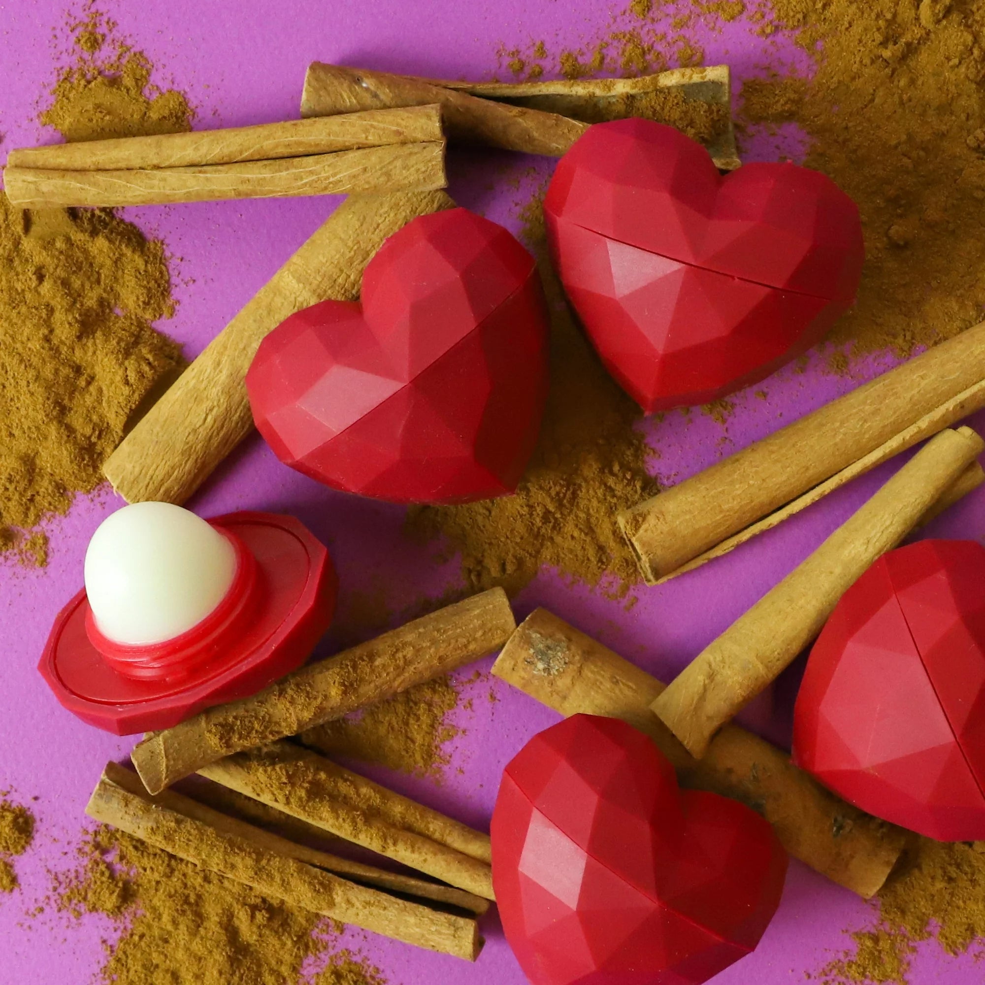 Heart Lip Balm | Red Cinnamon