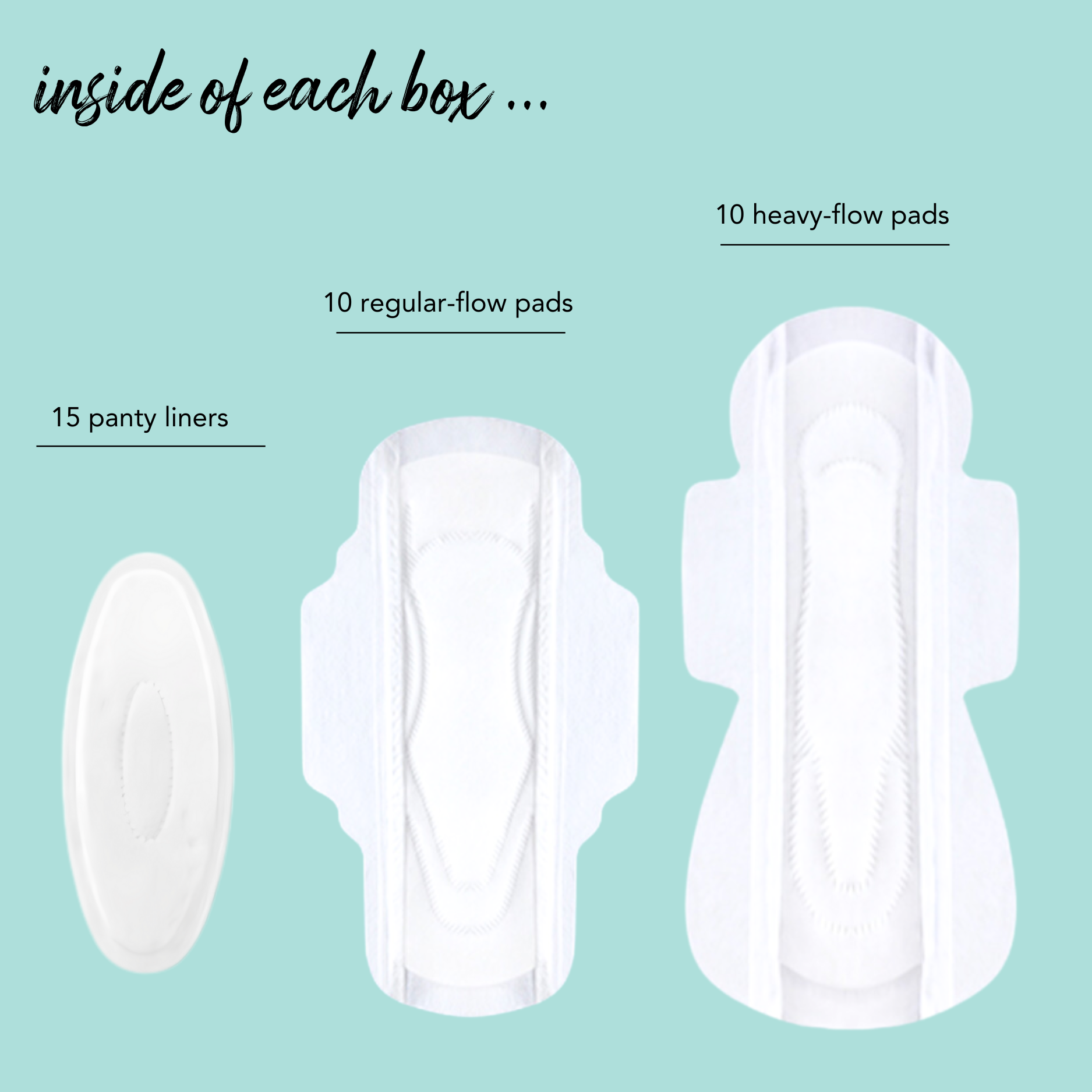 Organic Pad + Liners Multi Pack