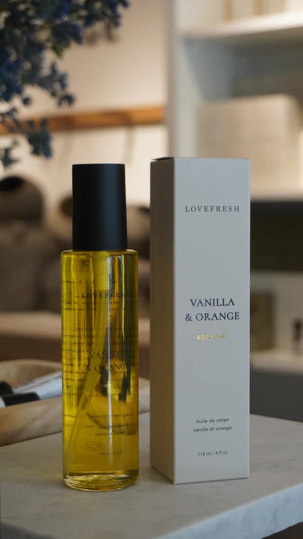 Vanilla + Orange Body Oil