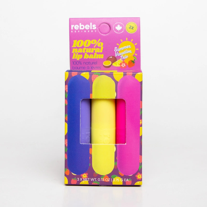 Lip Balm Stick Trio | Summer Vacation