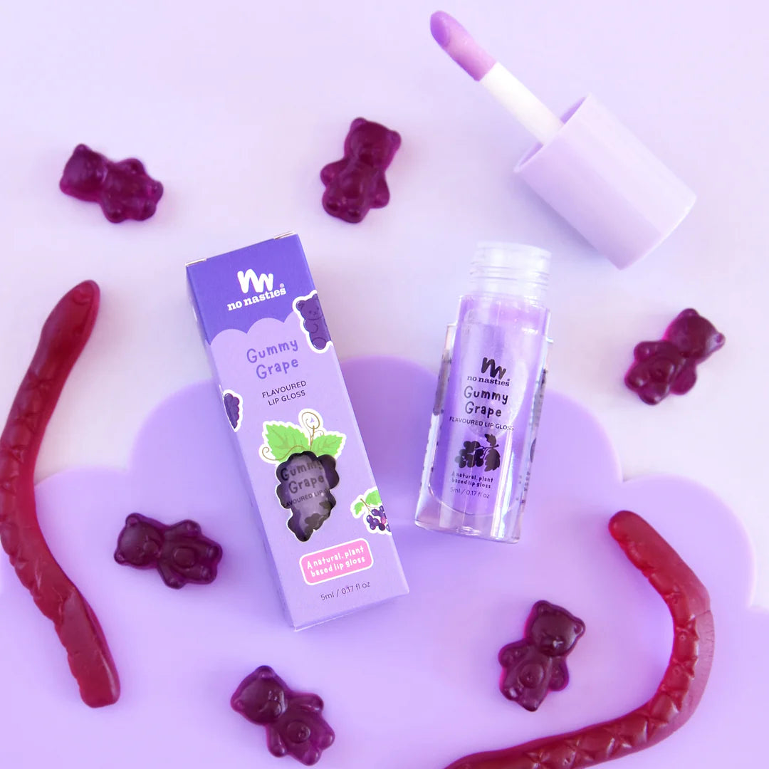 All Natural Flavoured Lip Gloss (6 Flavours)