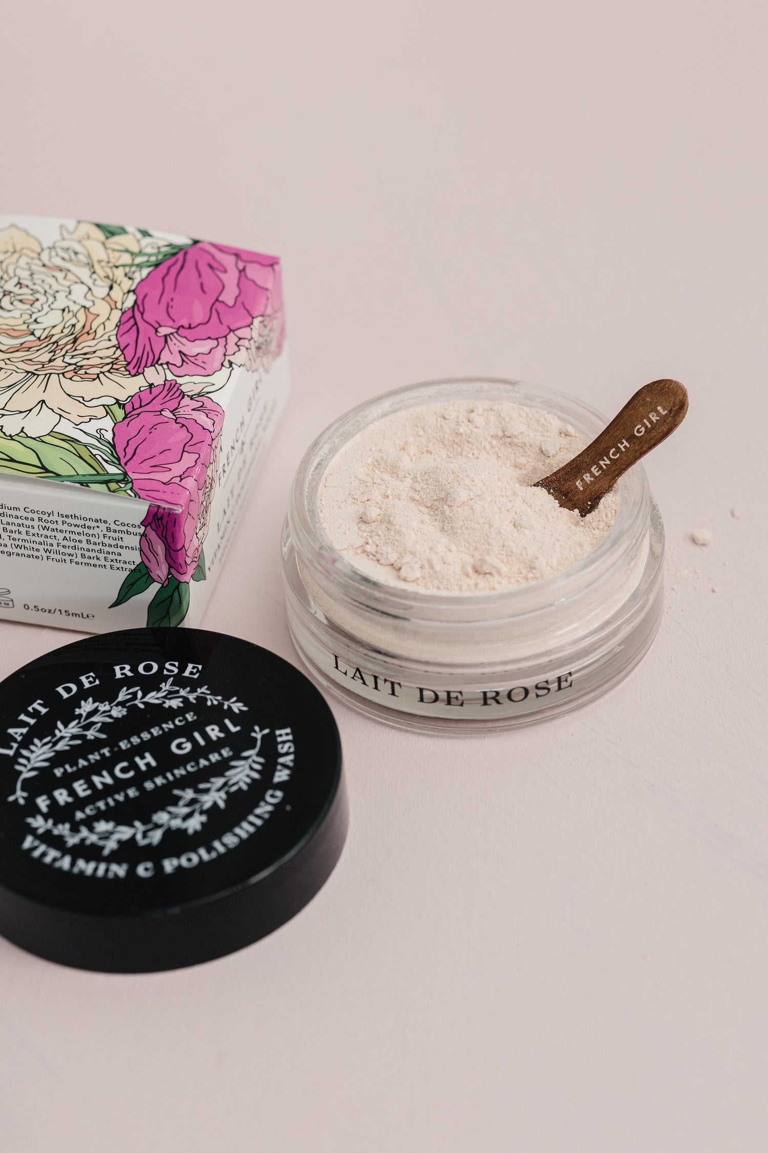 Lait de Rose | Vitamin C Polishing Facial Wash + Mask