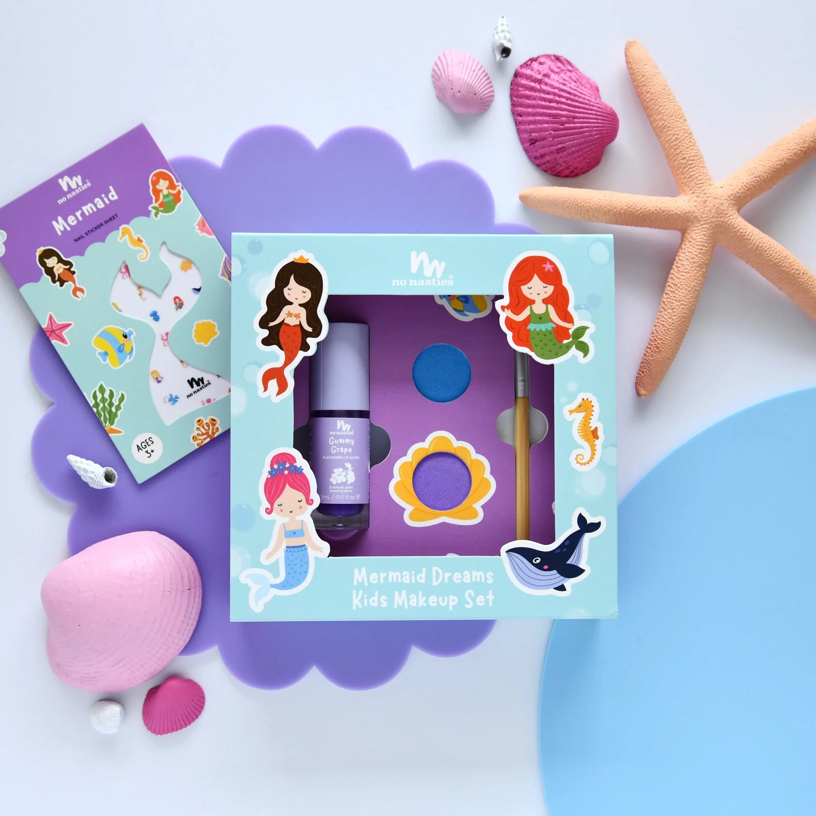 Mermaid Dreams | Kids Natural Makeup Gift Set